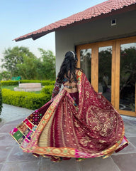 Muslin Digital Print Navratri Special Chaniya Choli