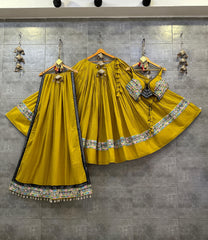 Pure Mal Cotton Kodi work Self Color Navratri Special Chaniya Choli