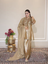 Fendy Silk Sequence Work Designer Farshi Salwar Suit Set