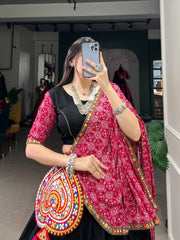 Rayon Thread Embroidery work Chaniya Choli