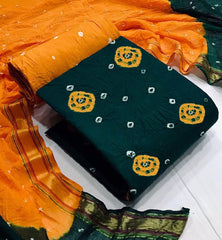 Summer Bandhani Dress Material
