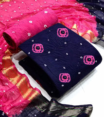 Summer Bandhani Dress Material