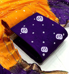 Summer Bandhani Dress Material