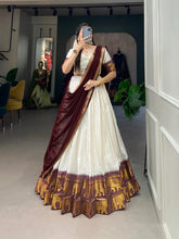 Treditional Cotton Chex Work Lehenga Choli