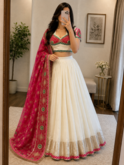 Roman Silk Designer Ready to Wear Chaniya Choli