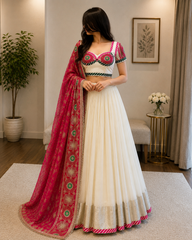 Roman Silk Designer Ready to Wear Chaniya Choli