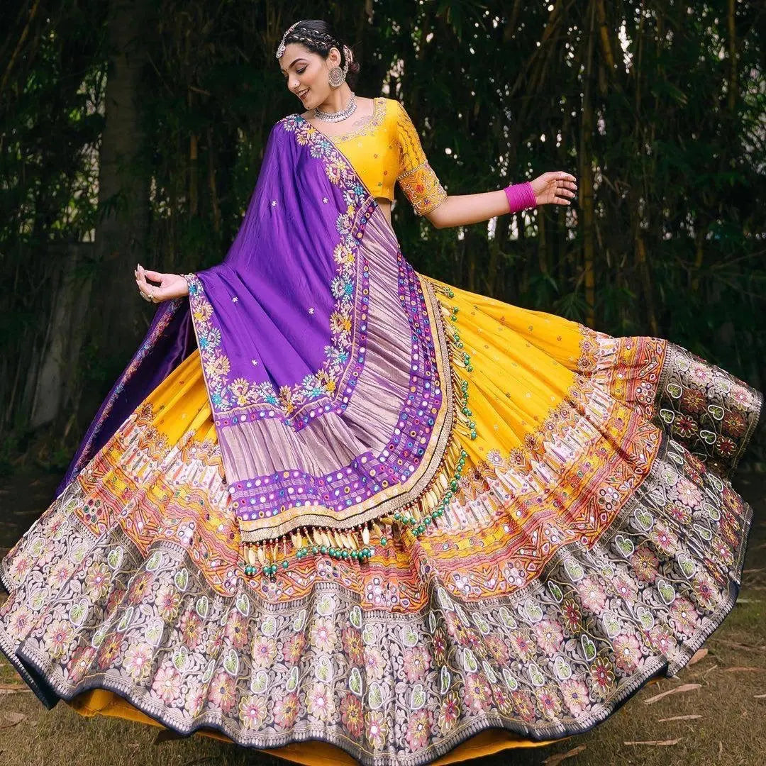 Navratri Special Designer Chaniya Choli (Stitched)