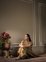 Fendy Silk Sequence Work Designer Farshi Salwar Suit Set