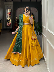 Pure Cotton Gota Patti work Navratri special Lehenga Choli