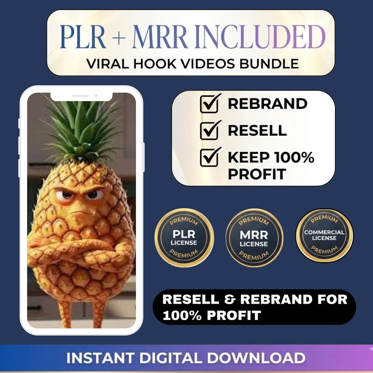 1200+ AI Talking Object Videos | Viral Reels Bundle PLR MRR | Faceless Content Pack for TikTok, Instagram Reels & YouTube Shorts
